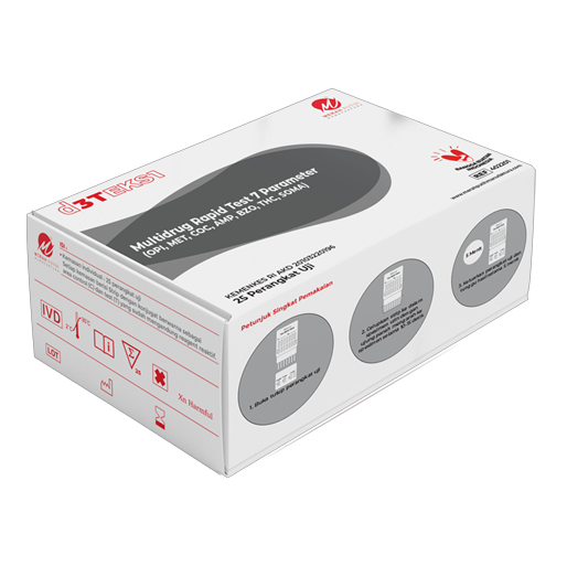 d3TEKS1 Multi Drug Rapid Test 7Parameter (COC AMP MET THC OPI BZO SOMA)
